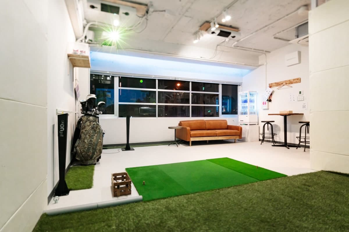 室内練習場の様子