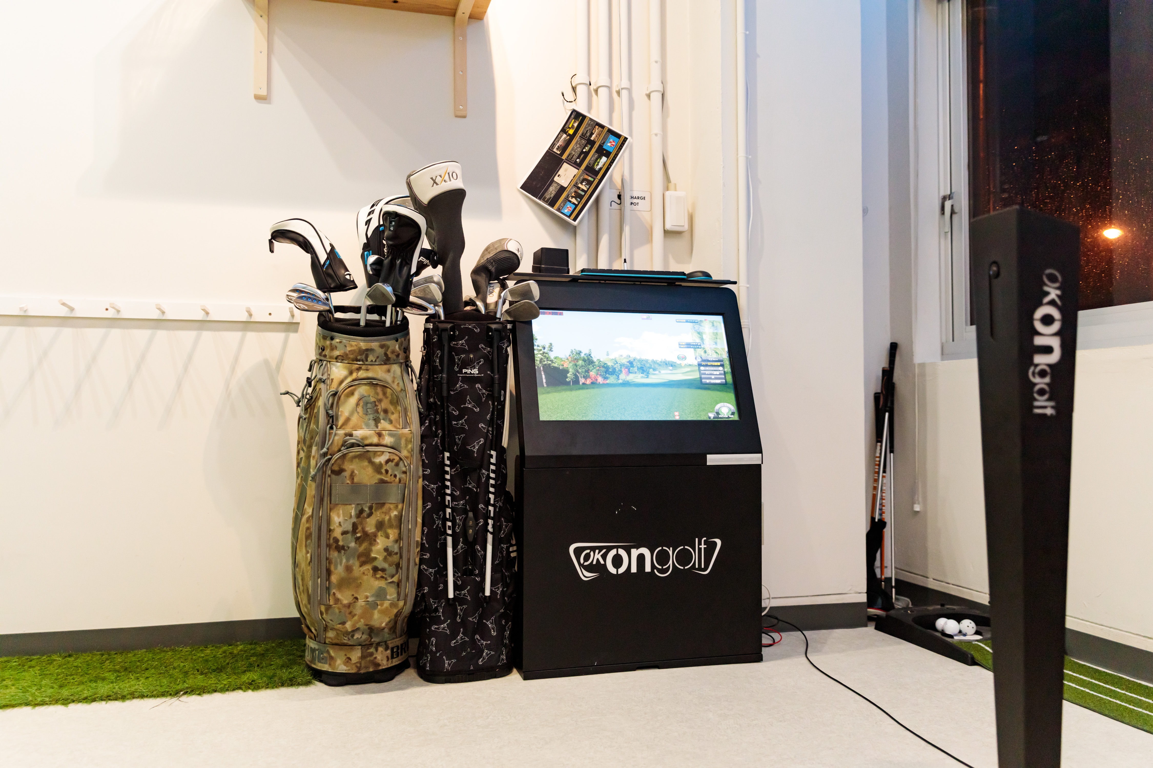 スイング分析機器の画像