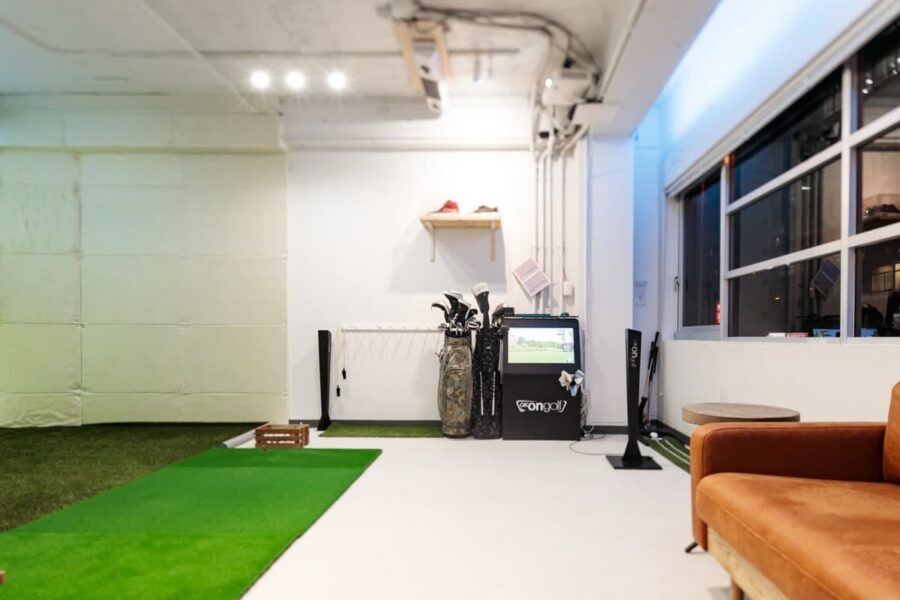 室内練習場の様子